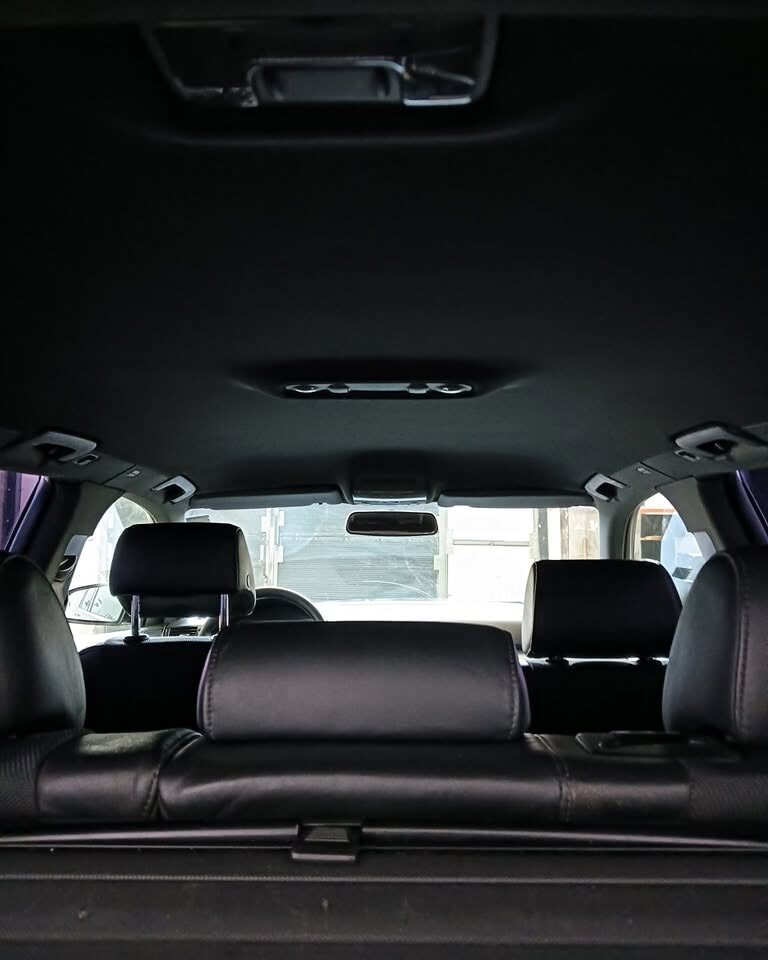 Interior SUV igienizat